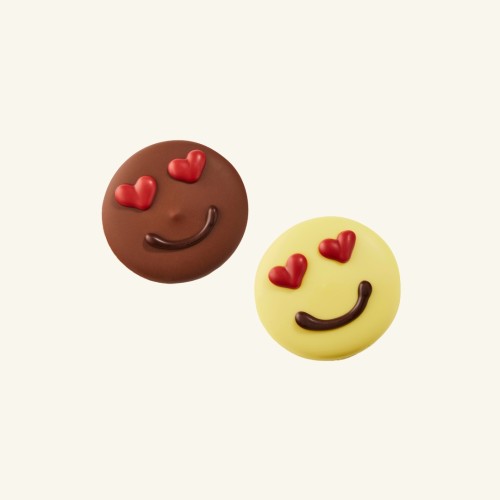 3 Chocolate emoji heart eyes - Bag 130g